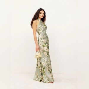 Reformation Veria Silk Dress